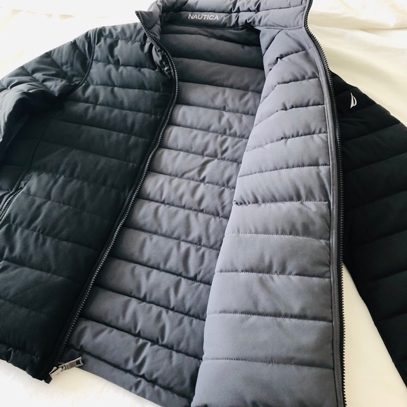 men's reversible puffer jacket